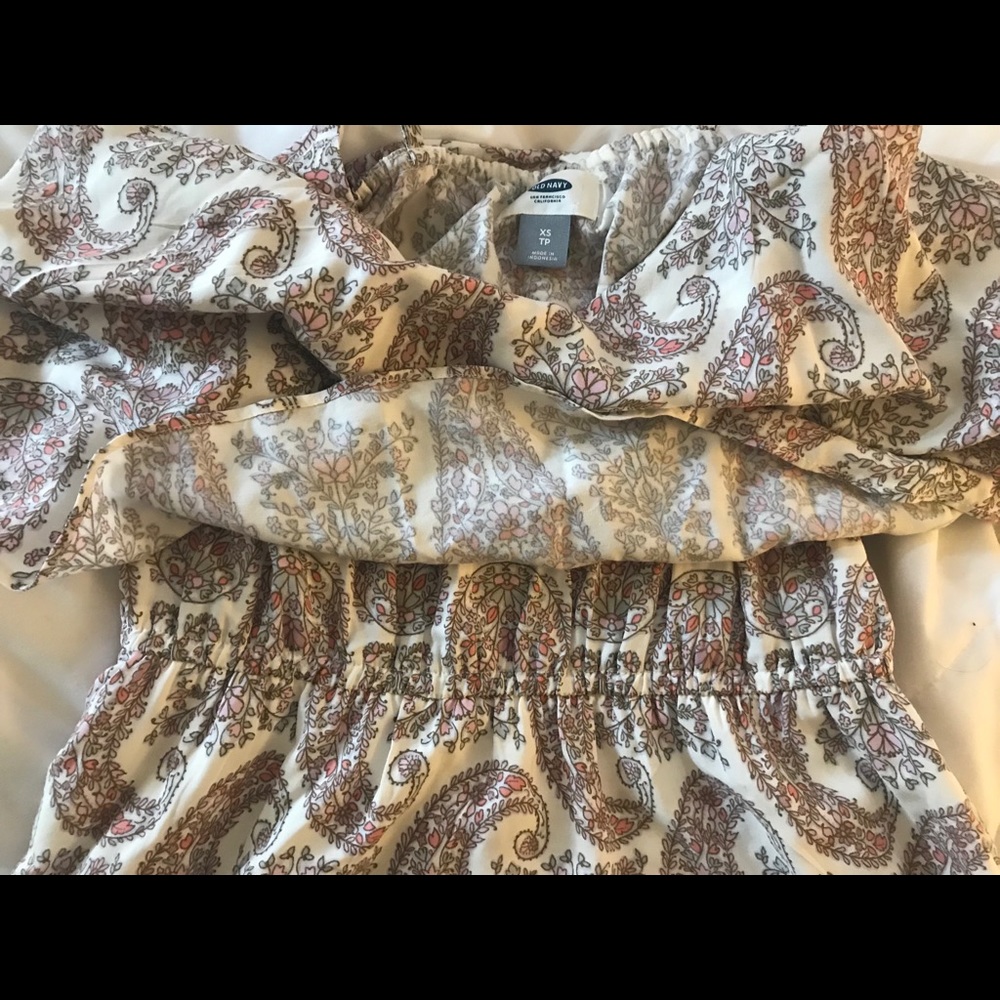 Adorable OldNavy paisley print dress!